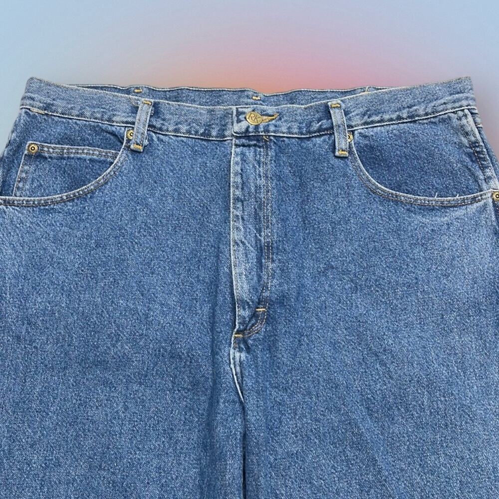RED KAP Men’s 38 x 32 Blue Jeans